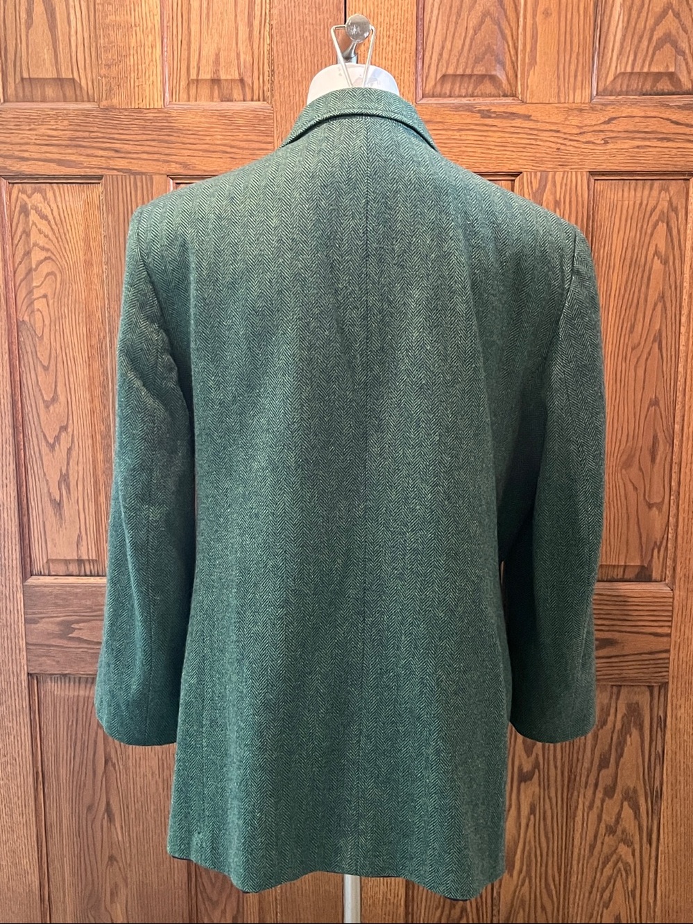 Vintage 70s Saks Fifth Avenue Lambswool Blazer Classic Academia 16W - Picture 3 of 8